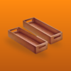 Wooden Serving Tray Tea