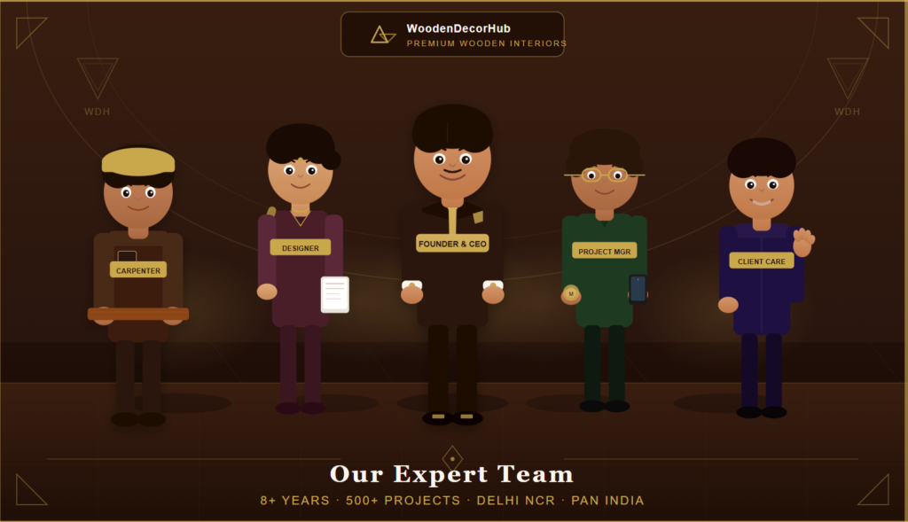 wooden decor hub team image