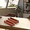 Woodendecorhub Rustic Wooden Tea & Coffee Tray - Image 3
